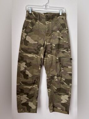 Pilcro women’s  Camo Cargo Pants - Olive Green/Brown - Anthropologie